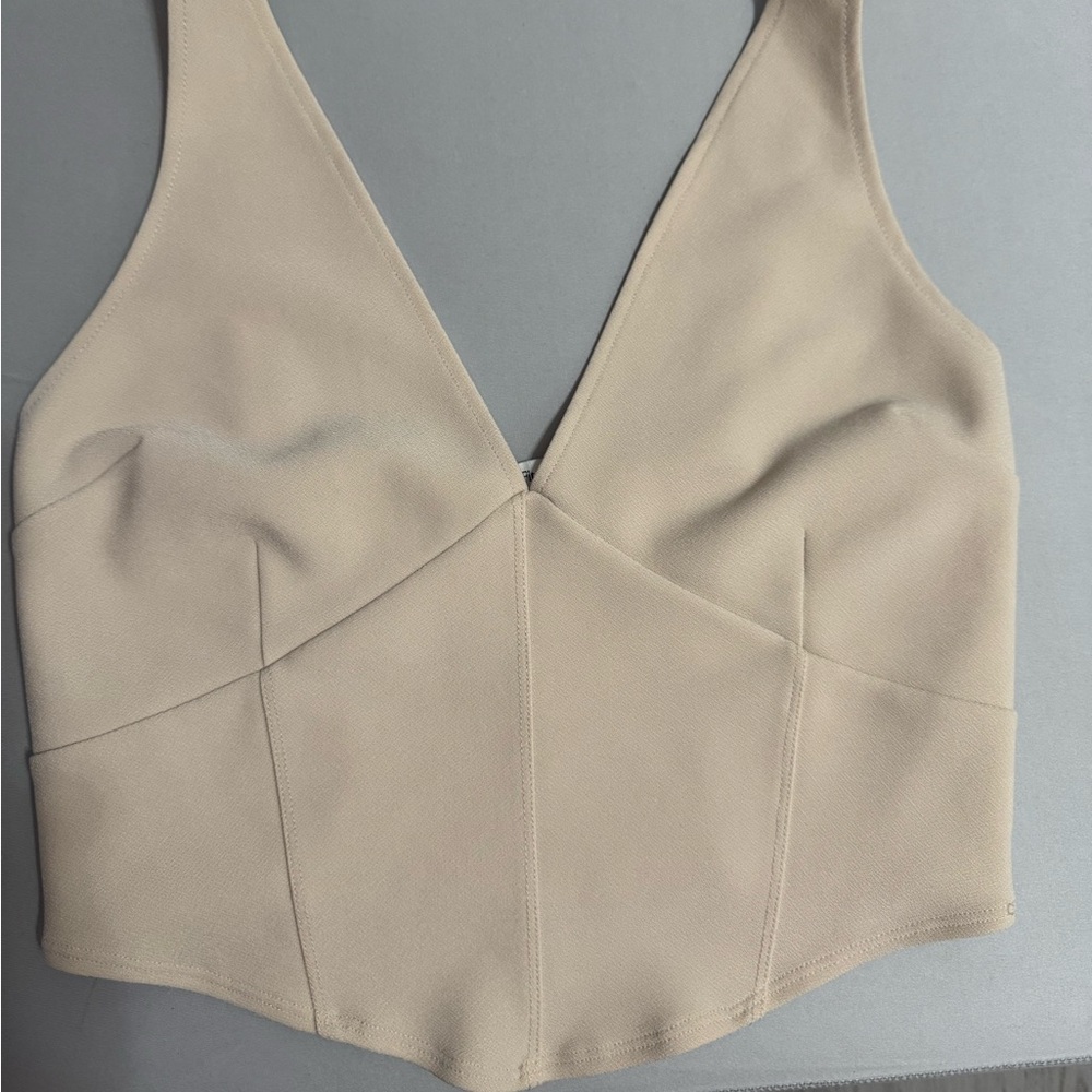 Abercrombie & Fitch corset crop top